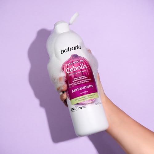 Champú Cebolla Babaria Antioxidante Pack 6 x 700ml para Cabello Saludable
| Shampoo De Cebolla Babaria Sin Olores X6 Pa