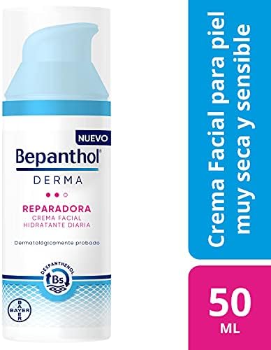  Bepanthol Derma Reparadora Crema Facial Hidratante de Día para Piel Muy Seca y Sensible
| Bepanthol Derma Reparadora Cr