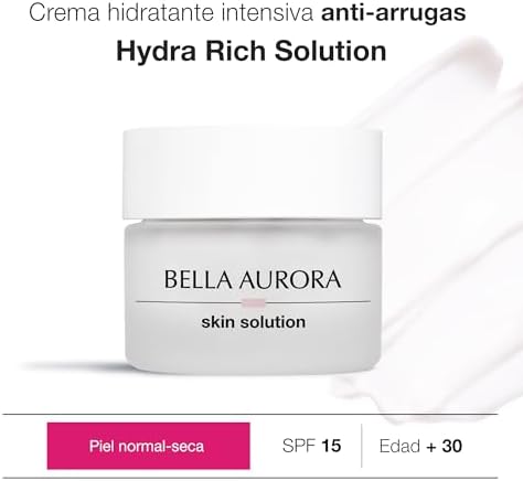  BELLA AURORA - 24H Hidratación Intensiva Crema Facial de Día Para Piel Normal o Seca
| BELLA AURORA - Crema Antimanchas
